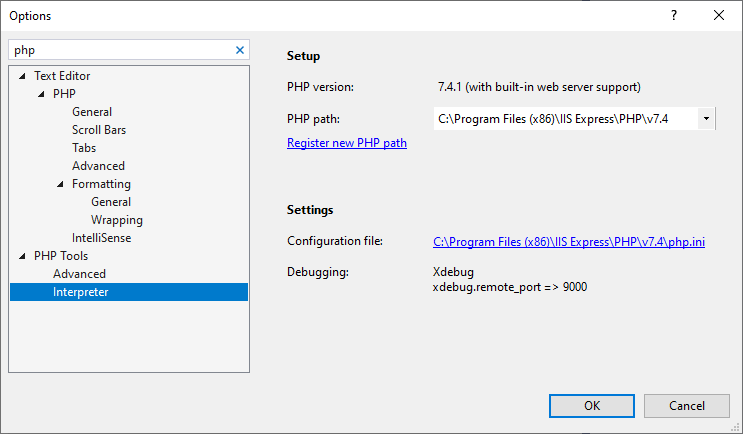 debugging wants to install 32 bit - PHP Tools Community Forum | DEVSENSE