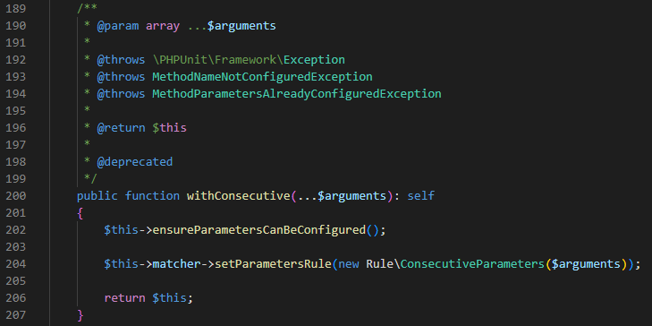 incorrect PHP0406 warning for rest arguments - PHP Tools Community ...