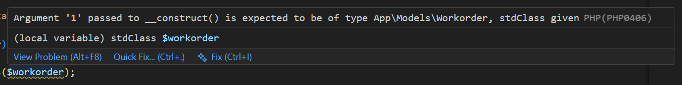 stdClass warnings - PHP Tools Community Forum | DEVSENSE